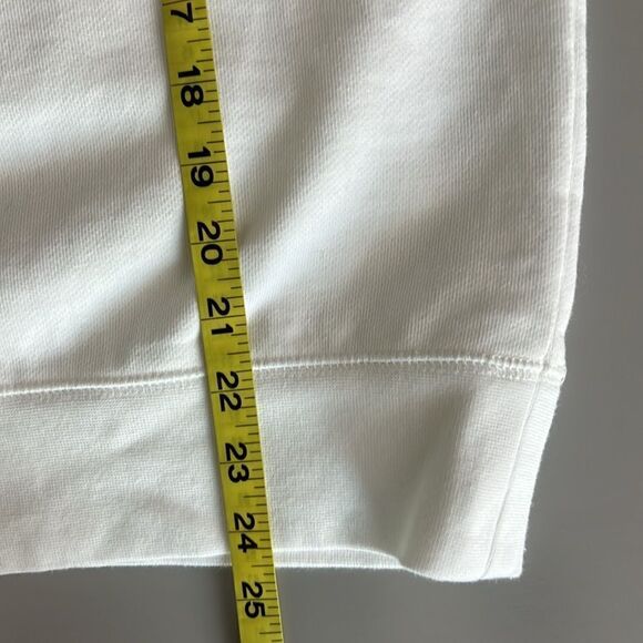 NWOT Everlane The 100% Human Unisex French Terry Crew Neck in White Size XS - Picture 8 of 9